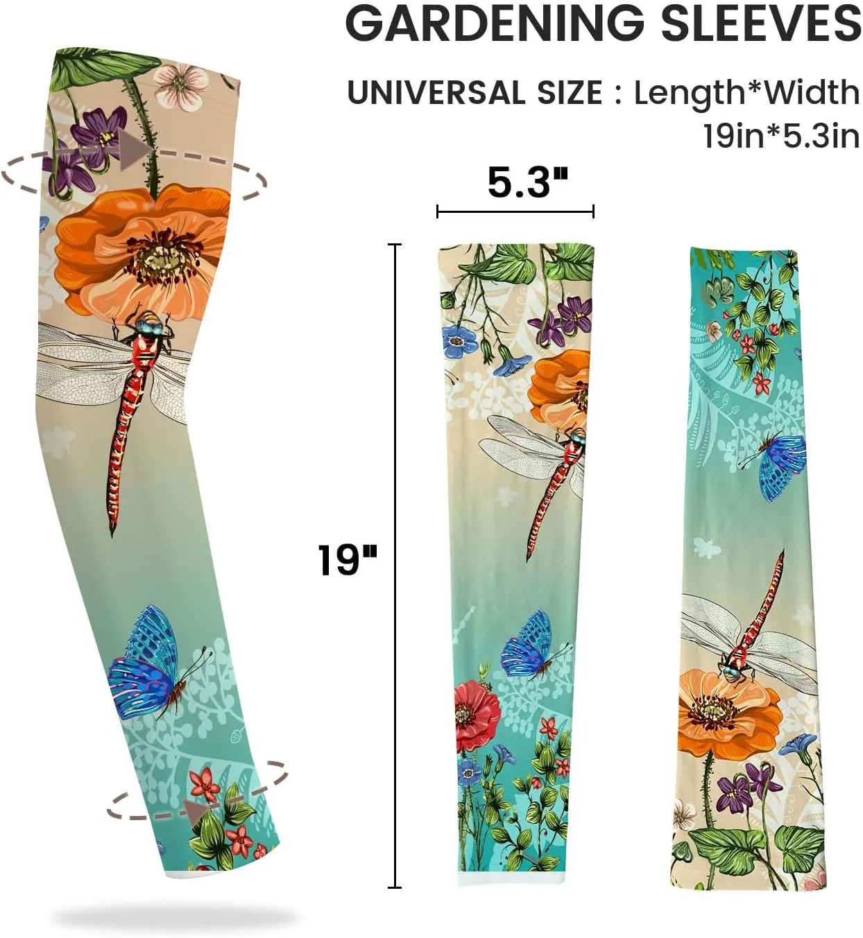 Gardening Sleeves for Women Farm Sun Protection Thorn Proof Cooling Arm Sleeves to Cover Arms for Garden Sports