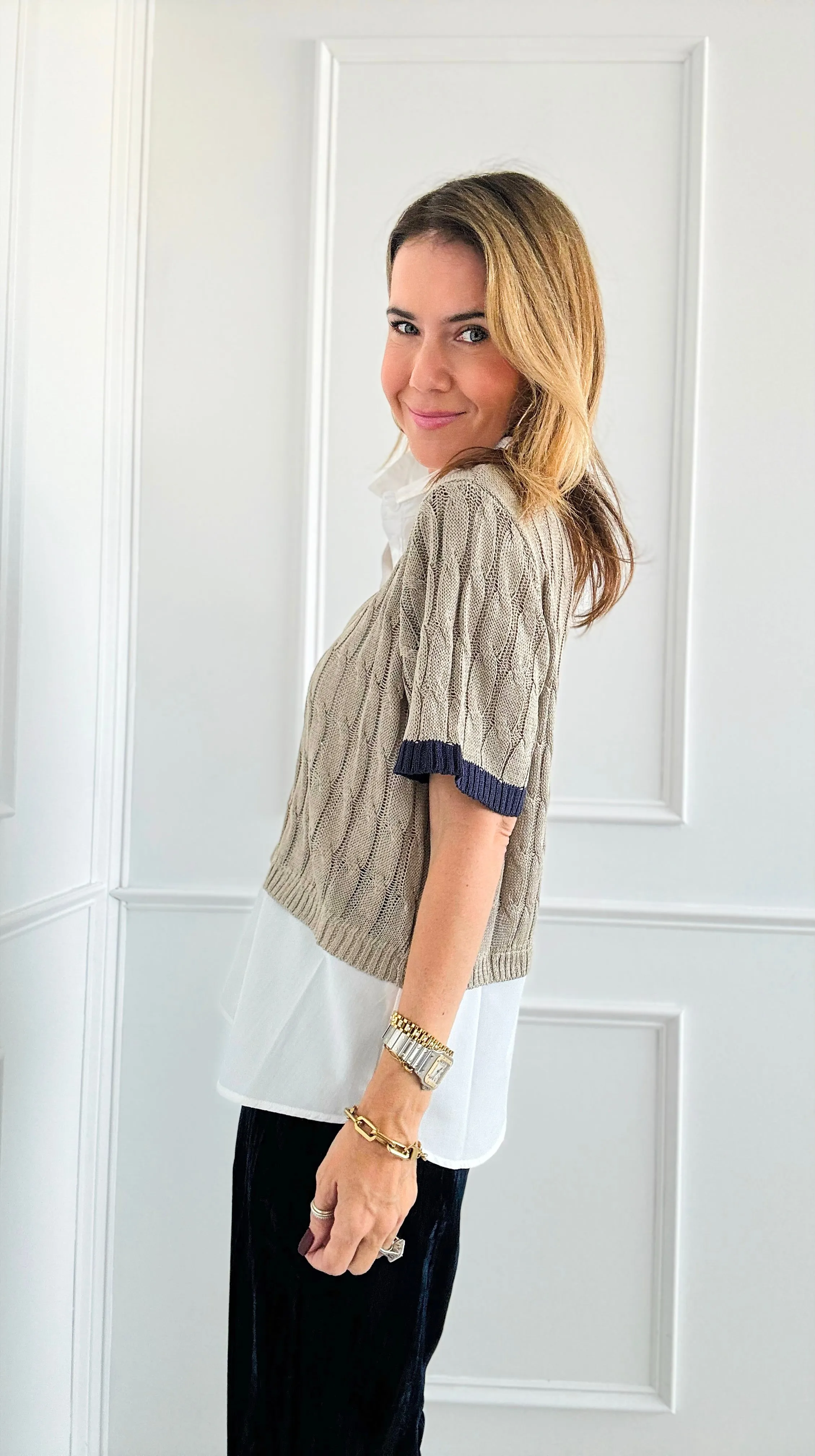 Ivy League Knit Top