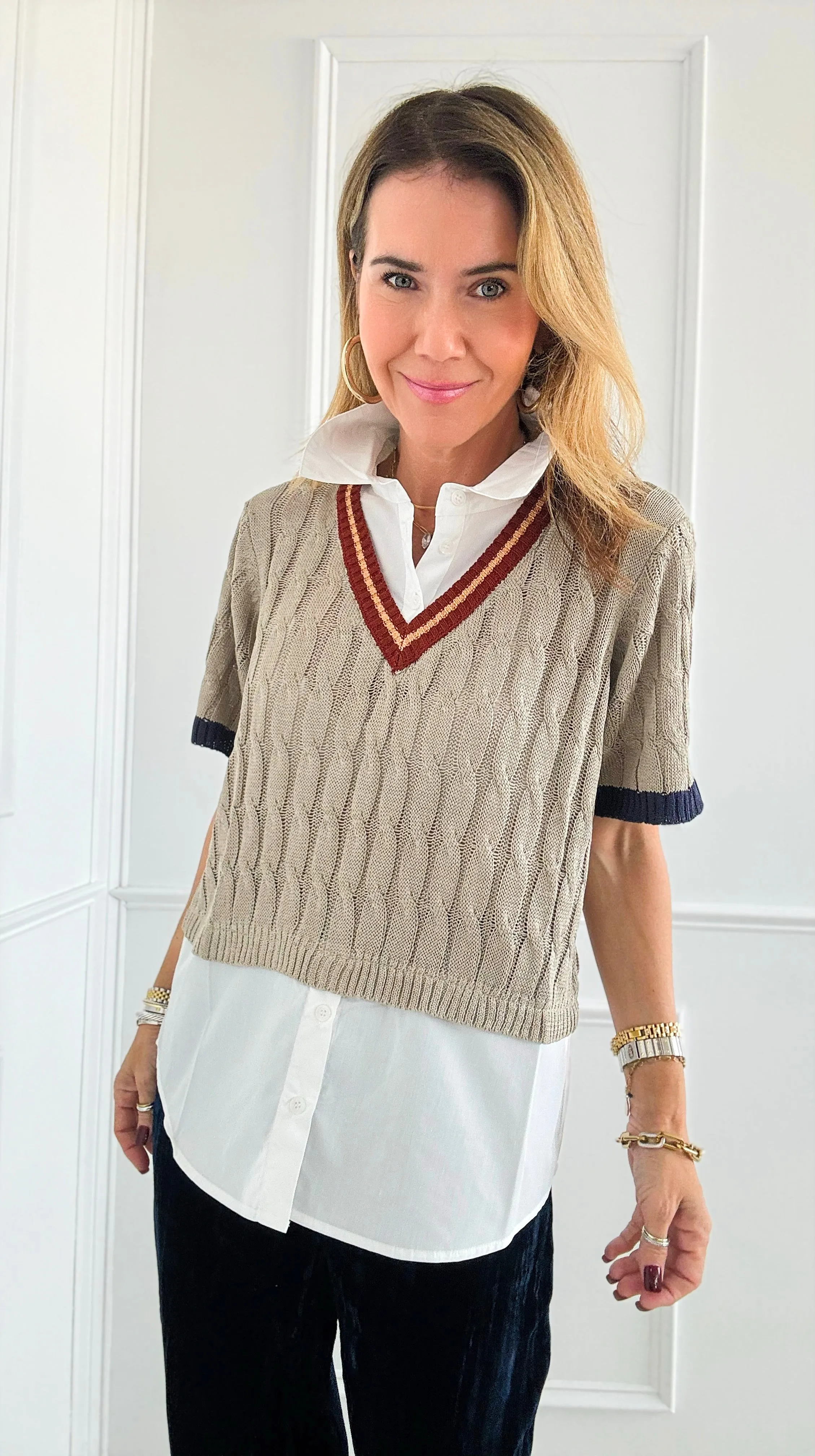 Ivy League Knit Top