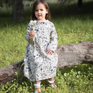 Jeanne Dress Ink Floral